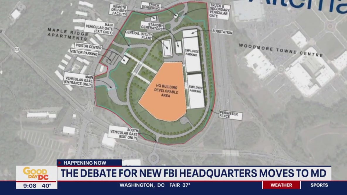 Maryland makes push to bring new FBI headquarters to Prince George's County